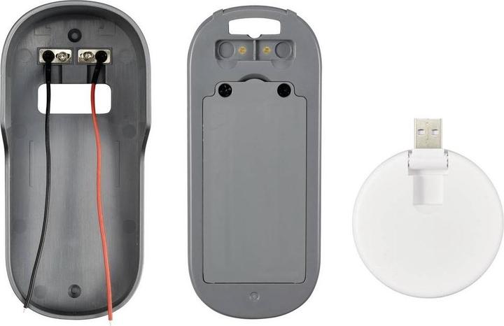 Produktbild Sygonix IP-Video-Türsprechanlage WLAN, Funk Grau, Weiss (Funk, WLAN)