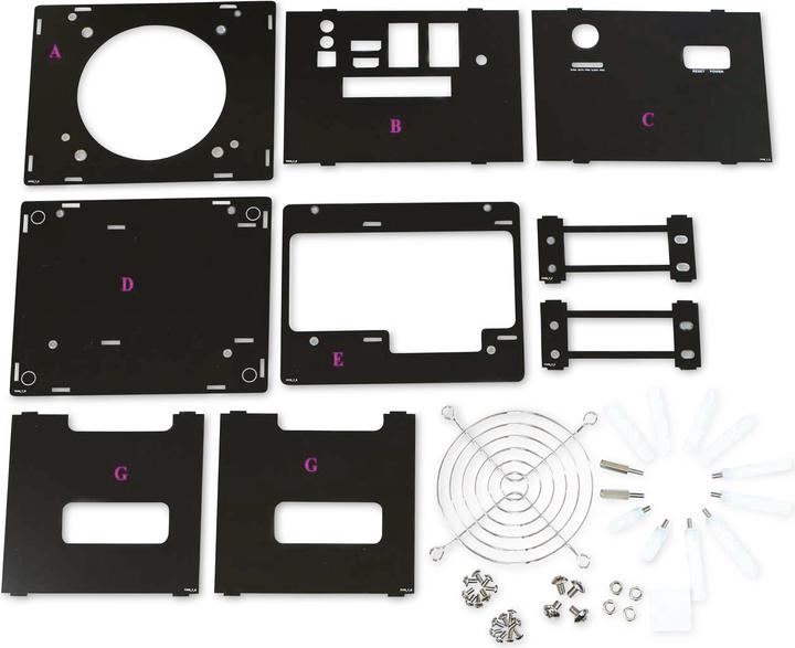 Actual product image Odroid H3 Housing type 7 (Housing)