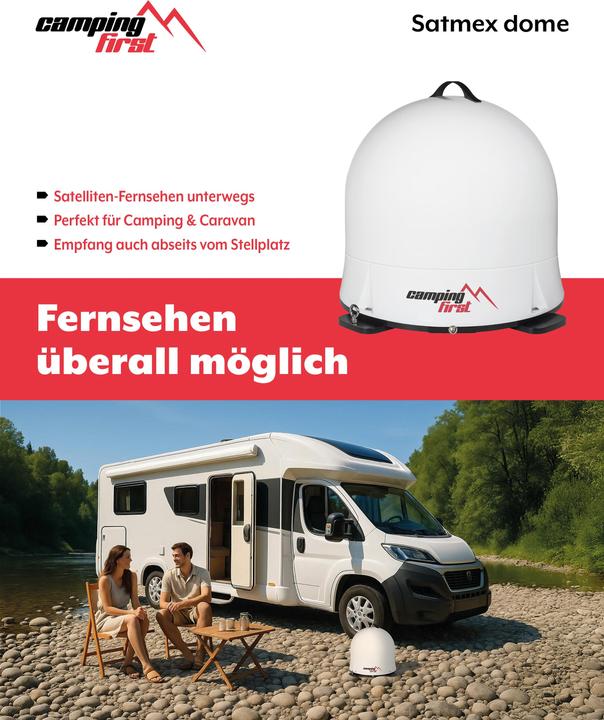 Productafbeelding Camping First Satmex Dome (DVB-S / -S2)