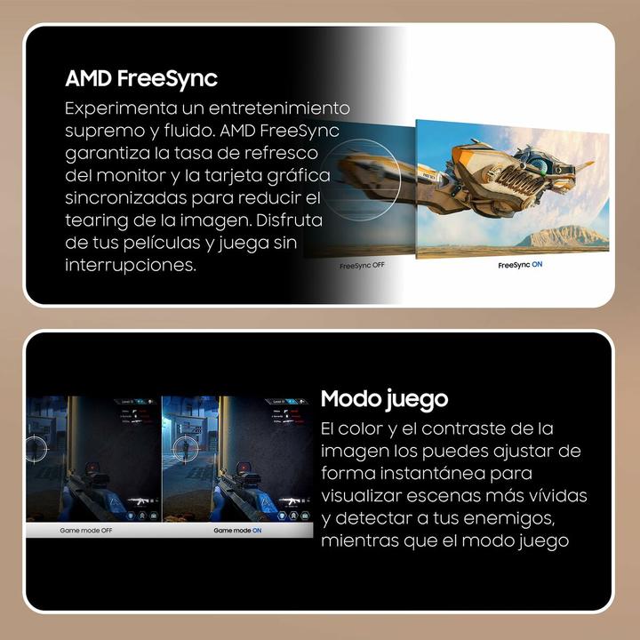 Actual product image Samsung ECRAN 24 S24C332GAU NOIR 1920X1080 IPS 16:9 1MS 250CD/M 100HZ 1000:1 1 (1920 x 1080 pixels, 24")