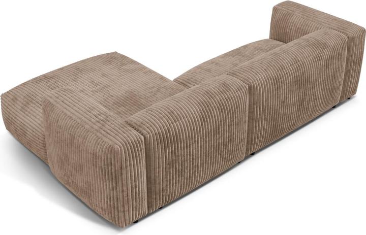 Image du produit Micadoni Canapé D'Angle Droit Modulaire, "Martina", 2 Places, 283x176x75 Fabriqué en Europe (Canapé modulaire, Canapé d'angle)