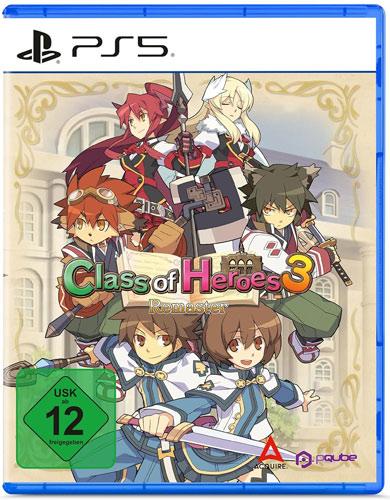 Pqube Class of Heroes 3 Remaster PS-5 (PS5, DE)