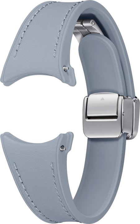 Actual product image Samsung D-Buckle Hybrid Eco Leather Strap (20 mm, Faux leather, Eco-Composite, Galaxy Watch6, Galaxy Watch6 Classic)