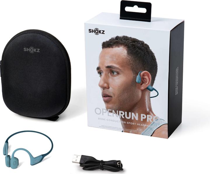 Image du produit Shokz OpenRun Pro (Pas de réduction du bruit, 10 h, Sans fil)