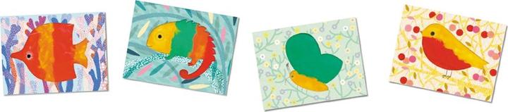 Actual product image Djeco Finger painting blob fun