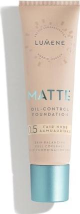 Lumene Matte Oil-Control Foundation podkład matujący 0,5 Fair Nude 30ml (0.5 Fair Nude)