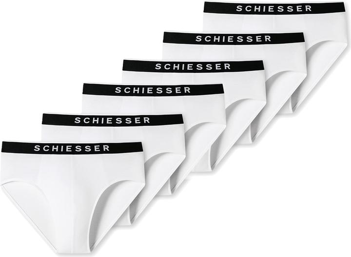 Immagine prodotto Schiesser Confezione da 6 slip / mutande Rio in cotone biologico 95/5 (L, confezione da 6)