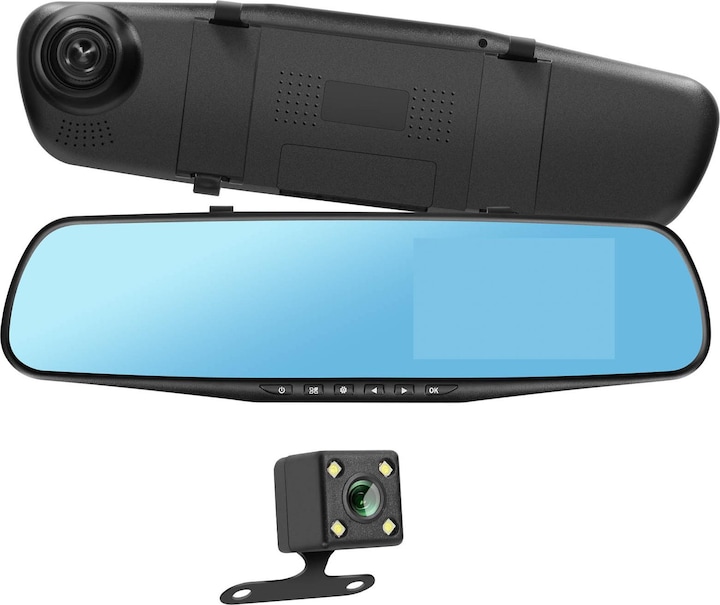 Produktbild Avizar Rückspiegel Dashcam (Eingebautes Mikrofon, Nachtsicht, Full HD)