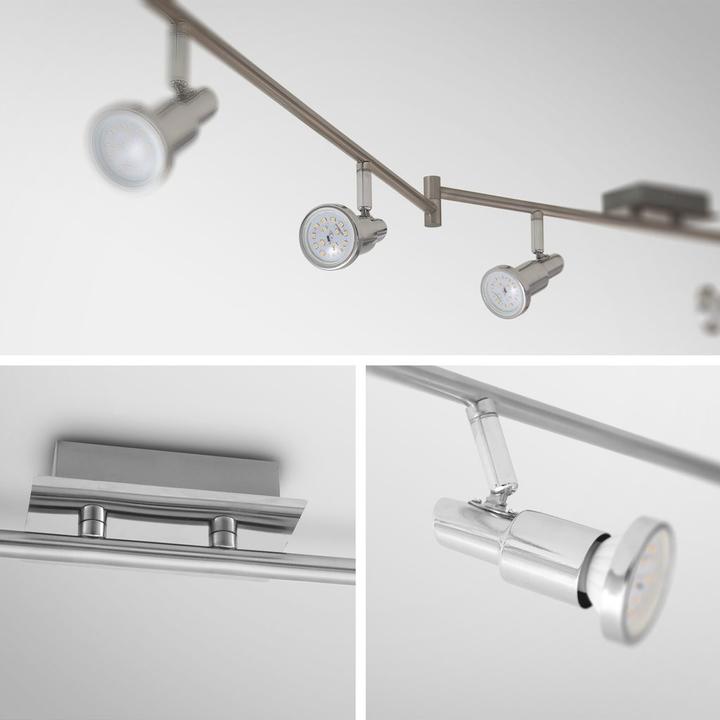 Produktbild B.K.Licht LED Deckenschiene, 6xLED/GU10/5W (400 lm)