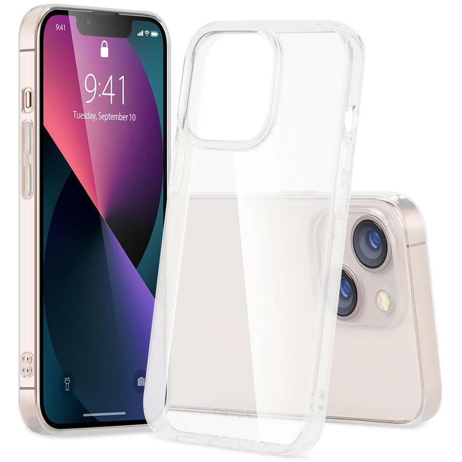 Nevox StyleShell Flex (Apple iPhone 14), Smartphone Hülle, Transparent