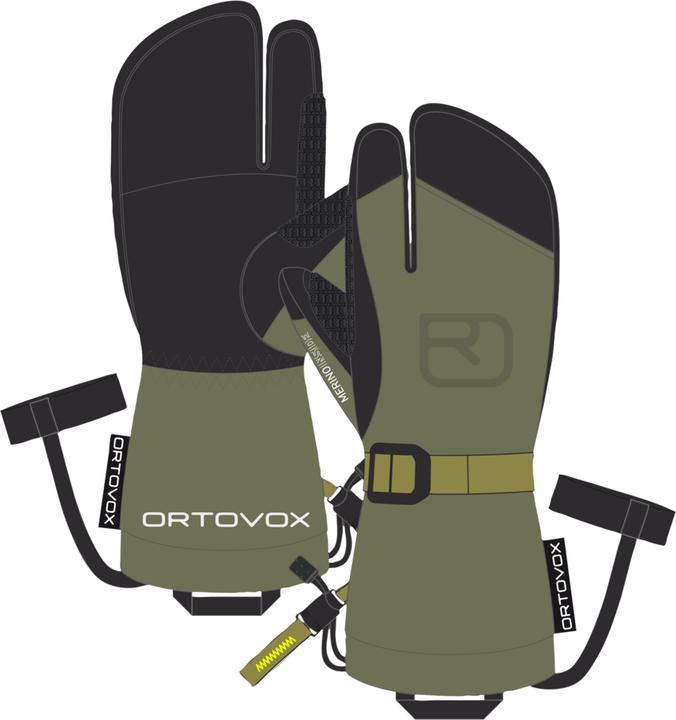 Produktbild Ortovox Merino Freeride 3 Finger Glove (XS)