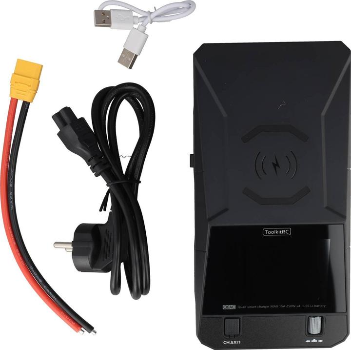 Actual product image Toolkitrc Q6AC Ladegerät – AC/DC Multifunktions-Ladegerät mit bis zu 1000 W