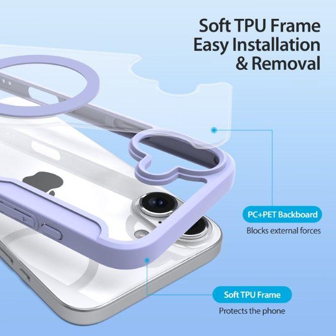 Actual product image Dux Ducis Skin X Pro Magnetic Stand leather case (Apple iPhone 16 Plus)