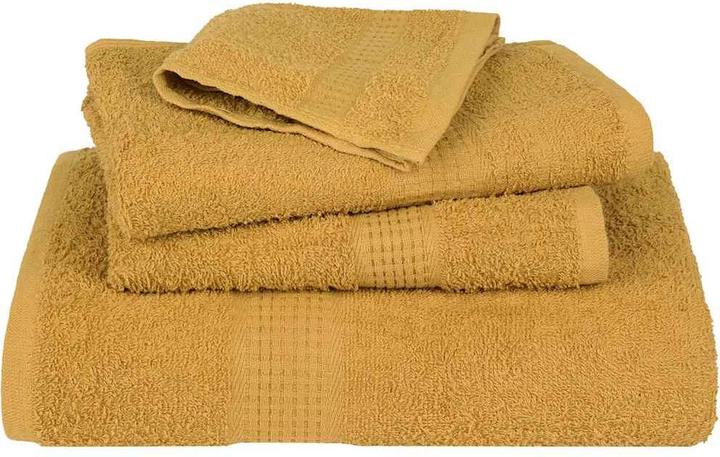 Immagine prodotto vidaXL Asciugamani da bagno 2 pz. Golden 100x150 cm 360 g/m² 100% cotone telo doccia (100 x 150 cm)