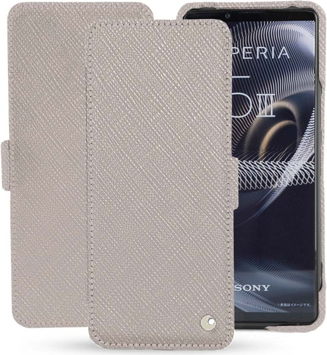 Actual product image Noreve Horizontal leather flap shell (Sony Xperia 5 III)