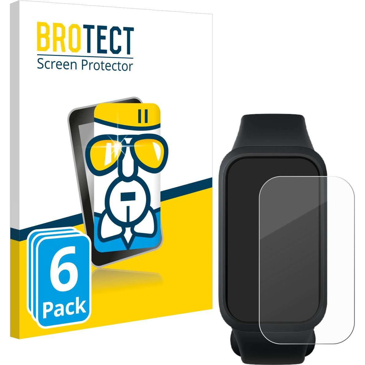 BROTECT Schutzglas Schutzfolie Displayschutz Display Schutz Glas Panzer Folie klar, Smartwatch Schutzfolie, Transparent