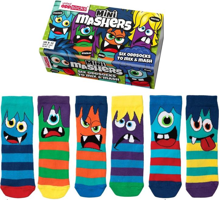 Produktbild United Oddsocks Kids (3er Pack, 27 - 30)