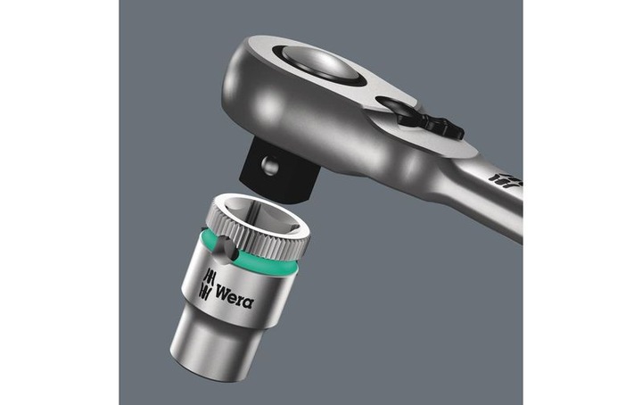 Immagine prodotto Wera 8004 Un cricchetto metallico Cyclops (1/4")