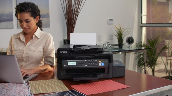 Actual product image Epson ET-4500 EcoTank (Ink tank, Colour)