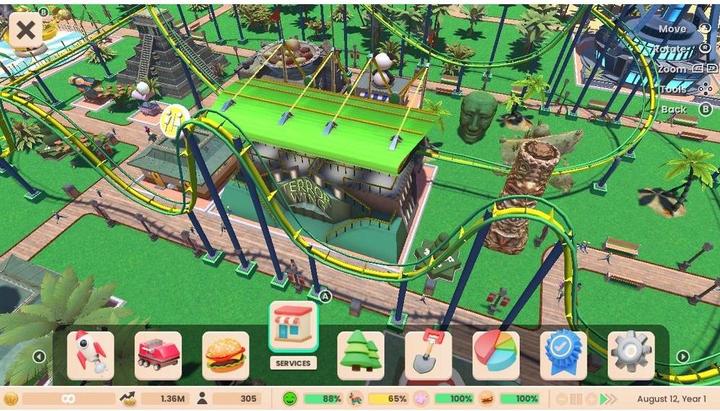 Produktbild Atari RollerCoaster Tycoon Adventures Deluxe (PS4, PS5, DE)