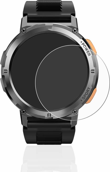 Actual product image upscreen Scratch Shield Protector (Kospet Tank T2)