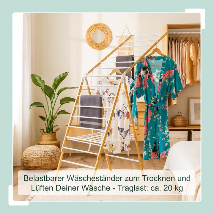 Actual product image Relaxdays Drying rack (1.79 m)