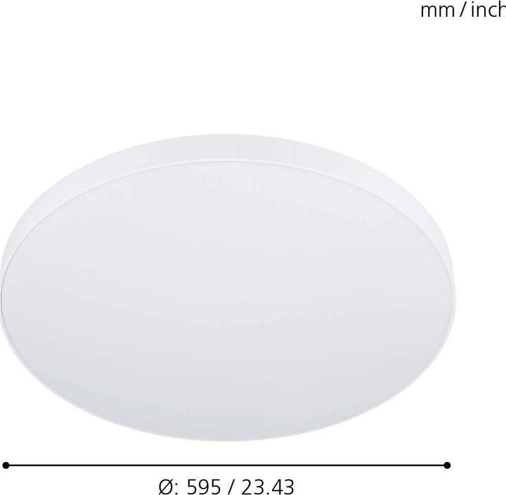 Image du produit EGLO Plafonnier ZUBIETA-A 36 W, blanc (3700 lm)