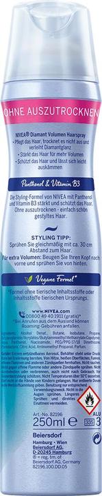 Produktbild NIVEA Diamond Volume Haarspray (250 ml)
