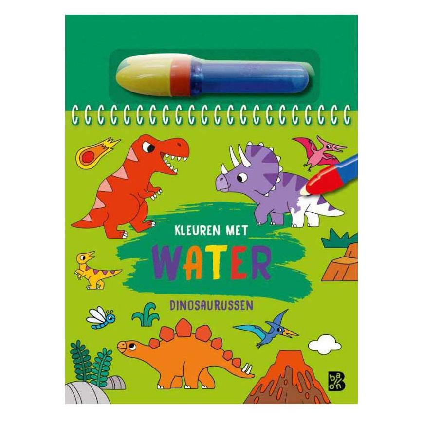 Standaard Malen Mit Wasser - Dinosaurier