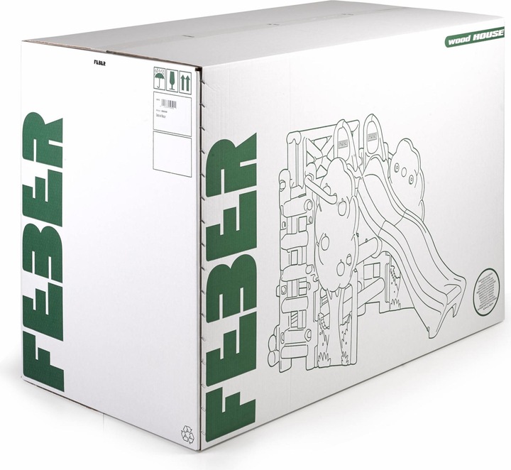 Image du produit Feber Woodhouse Activity Speelhuis