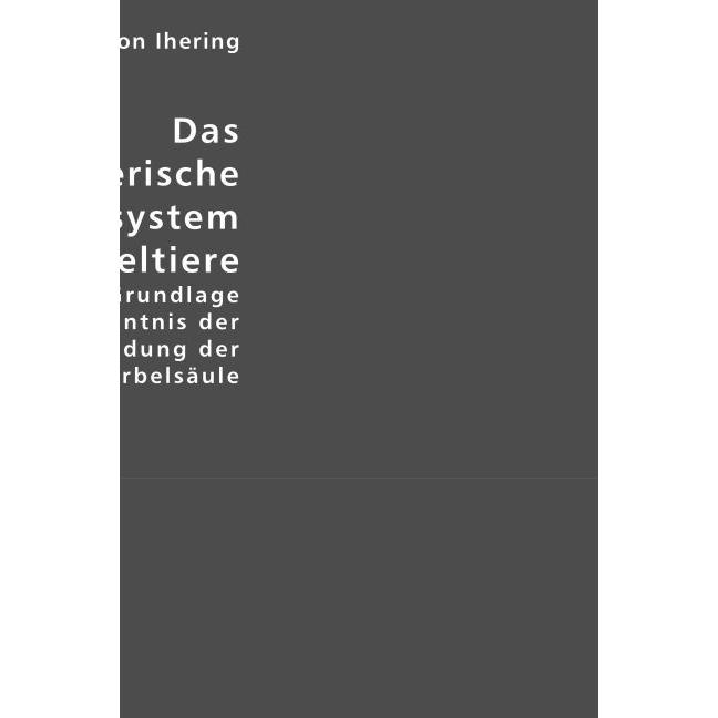 Thumbnail - Das peripherische Nervensystem der Wirbeltiere als Grundlage für die Kenntnis der Regionenbildung de, Fachbücher von Her...