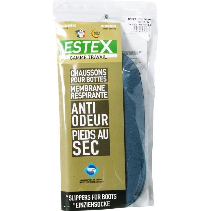 Thumbnail - Estex, Unisex, Socken, Cotton Boot Socks 3 layer, Blau, (Einzelpack, 35, 36)