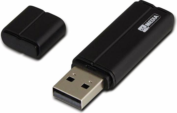 MyMedia Clé USB 2.0 64 Go, noire (64 Go, USB-A, USB 2.0)