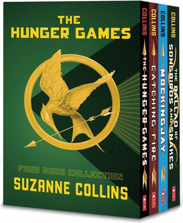 Hunger Games 4-Book Paperback Box Set (the Hunger Games, Catching Fire, Mockingjay, the Ballad (Englisch, Suzanne Collins, 2023)