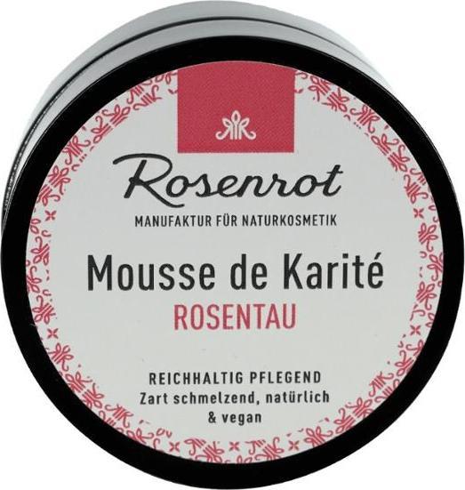 Produktbild Rosenrot Mousse de Karité ROSENTAU (Körpercreme, 100 ml)