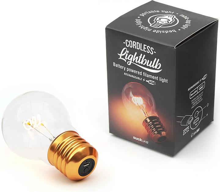 Actual product image Suck UK Cordless Lightbulb