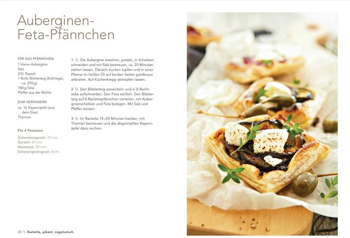 Produktbild Raclette - Die besten Rezepte (Deutsch, Carina Mira, 2016)