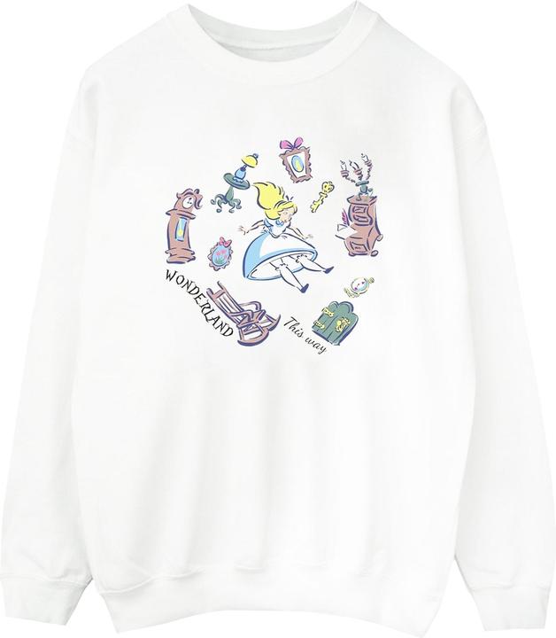 Produktbild Disney Alice In Wonderland Falling Sweatshirt (XXL)