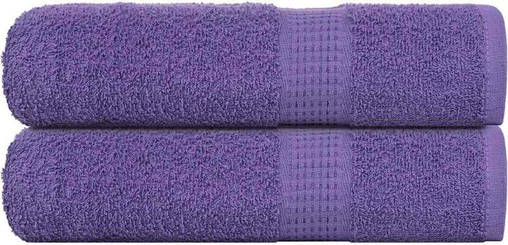 Immagine prodotto vidaXL Asciugamani da bagno 2 pz. Viola 100x150 cm 360 g/m² 100% cotone telo doccia (100 x 150 cm)
