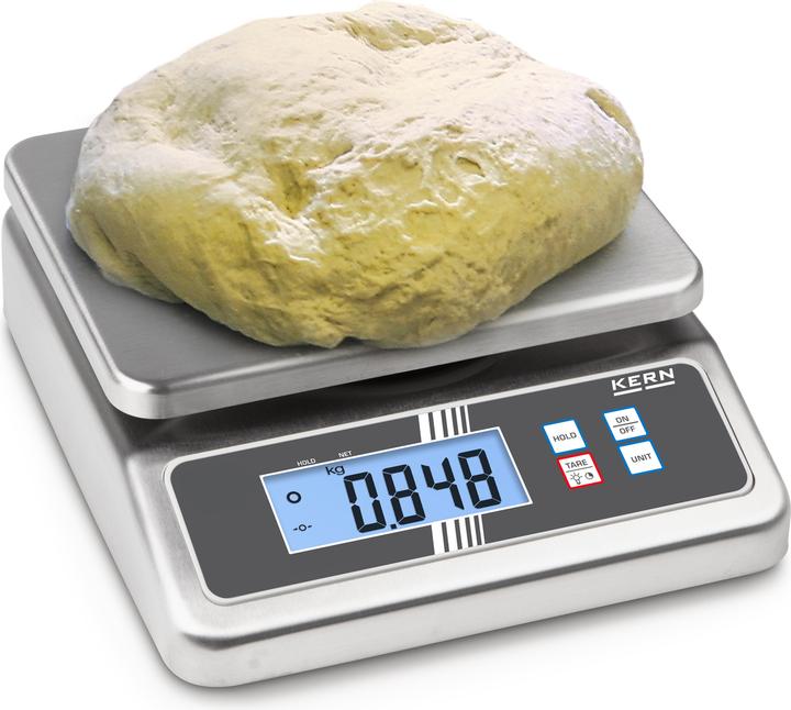 Actual product image Kern Bench scalewithlargeweighingrangeandhighIPprotectionagainstdustandspraywater