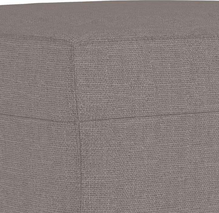 Produktbild vidaXL 3-Sitzer-Sofa mit Hocker (3-Sitzer)