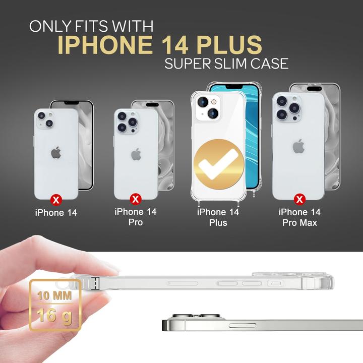 Actual product image Nalia Cover with chain