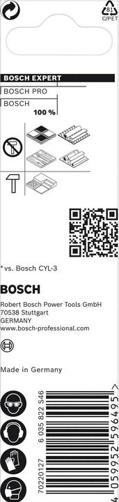 Actual product image Bosch Professional Zubehör Expert CYL-9 MultiConstruction drill, 6 x 200 x 250 mm, d 6 mm (6.5 millimetres)