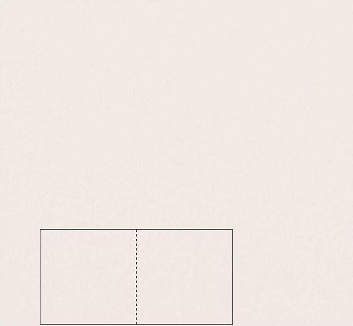 Rico Design Paper Poetry Essentials Q Karte Elfenbein, Papierformat (50 Stk.)