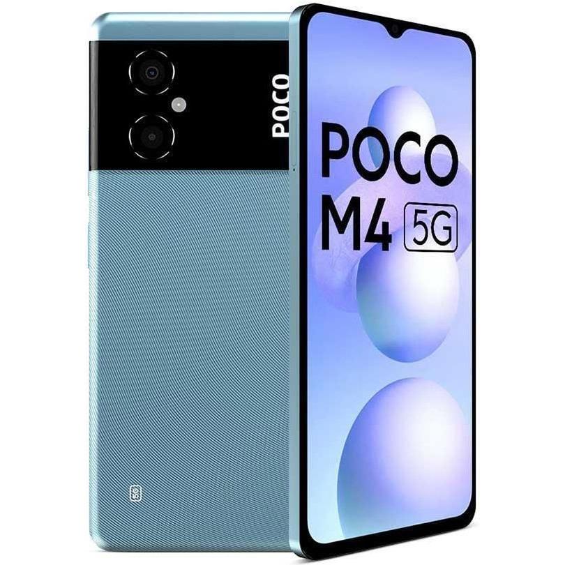 Xiaomi Poco M4 5G (64 GB, Cool Blue, 6.58", Dual SIM, 13 Mpx, 5G), Smartphone, Blau