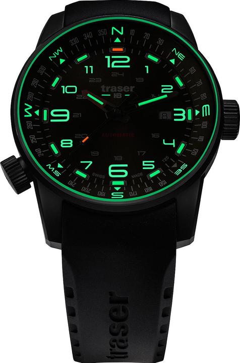 Image du produit Traser H3 110457 P68 Pathfinder automatique 46mm 10ATM (Montre analogique, 46 mm)