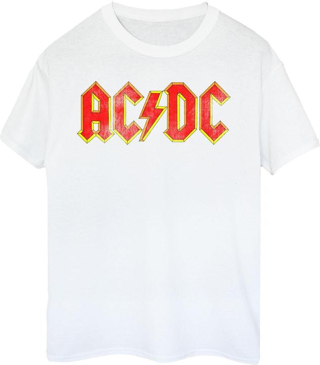 Produktbild AC/DC Distressed Logo TShirt aus Baumwolle (S)