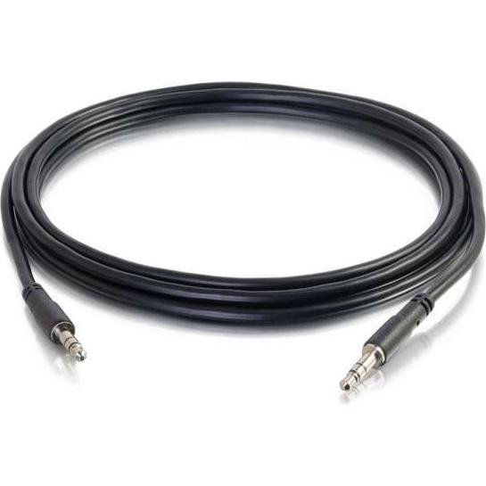 Thumbnail - C2G Slim 10ft Slim Aux 3.5mm Audio Cable (3.05 m), Audio Kabel