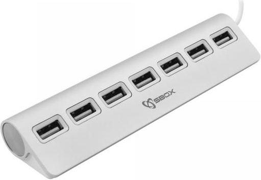 Sbox 7 Port USB HUB H-207 (USB-A, 7 ports)