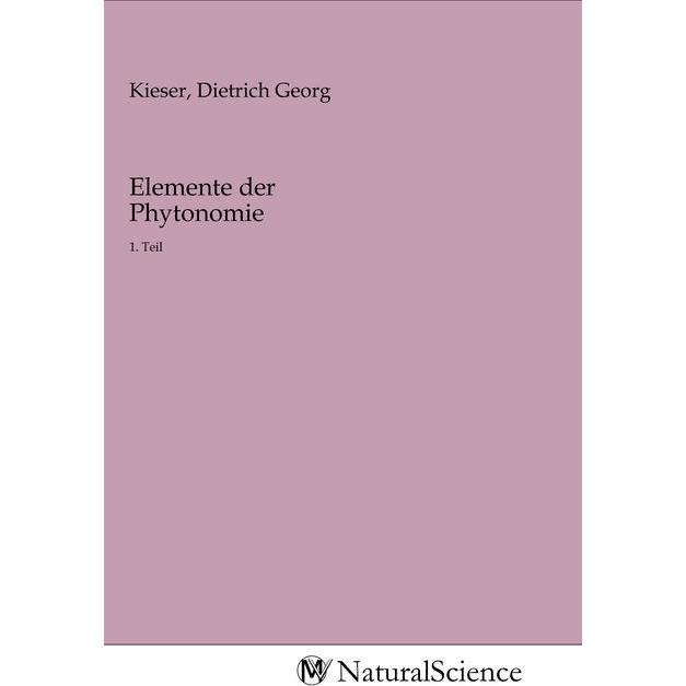 Elemente der Phytonomie, Fachbücher